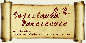 Vojislavka Marčićević vizit kartica